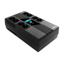 Источник бесперебойного питания nJoy Token 800 USB 8*Schuko Фото 2