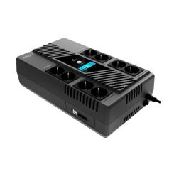 Источник бесперебойного питания nJoy Token 800 USB 8*Schuko Фото 3