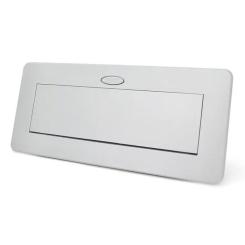 Розетка Voltronic J29L, две розетки + 2*USB, напольная, выдвижная Фото