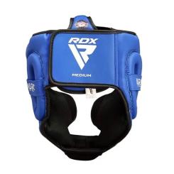 Боксерский шлем RDX Aura Plus T-17 Blue/Black S Фото 4