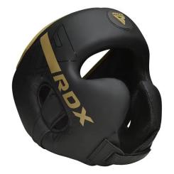 Боксерский шлем RDX F6 KARA Matte Golden XL Фото 2