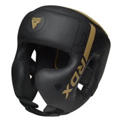 Боксерский шлем RDX F6 KARA Matte Golden XL Фото 3
