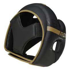 Боксерский шлем RDX F6 KARA Matte Golden XL Фото 4