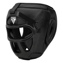 Боксерский шлем RDX T1 Grill Full Black L Фото 5