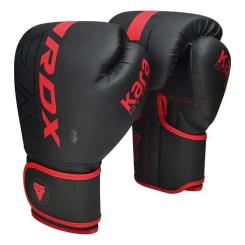 Боксерские перчатки RDX F6 Kara Matte Red 10 унцій Фото 1