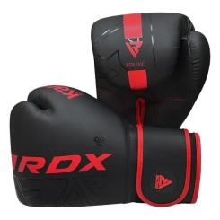 Боксерские перчатки RDX F6 Kara Matte Red 10 унцій Фото 2