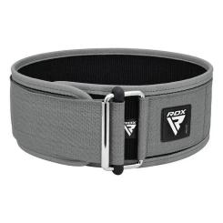 Атлетический пояс RDX RX1 Weight Lifting Belt Grey S Фото 2