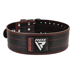 Атлетический пояс RDX для пауерліфтингу RD1 шкіряний Red L Фото