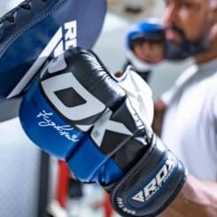 Перчатки для MMA RDX T6 Plus Rex Blue L Фото 6
