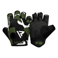 Перчатки для фитнеса RDX F6 Sumblimation Black/Green S Фото