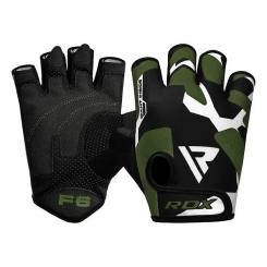 Перчатки для фитнеса RDX F6 Sumblimation Black/Green S Фото 1