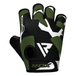 Перчатки для фитнеса RDX F6 Sumblimation Black/Green S Фото 2