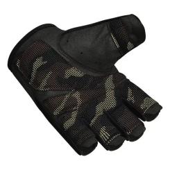 Перчатки для фитнеса RDX T2 Half Brown S Фото 2