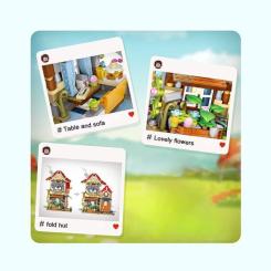 Конструктор LOZ mini Лесная хижина без фигурок Фото 1