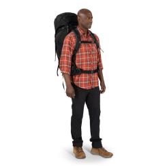 Рюкзак туристический Osprey Kestrel 68 black L/XL Фото 5