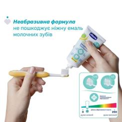 Детская зубная паста Chicco Яблоко-Банан 6-24 мес., 50 мл Фото 3