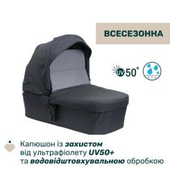 Коляска Chicco 2 в 1 Seety сіра (2900990869008) Фото 4