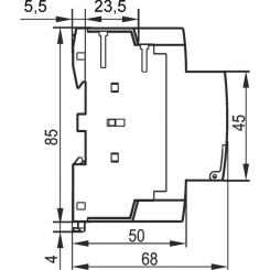 Контактор Videx 4п 63А 4НВ VF-RS-MC4O-63 RESIST Фото 3