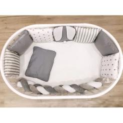 Детский постельный набор Ingvart Зайчик в кроватку Nika Фото 1