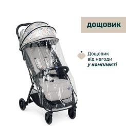 Коляска Chicco Glee Stroller Сіра (8058664173617) Фото 4