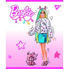 Тетрадь Yes А5 Barbie 12 аркушів лінія Фото 2