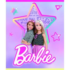 Тетрадь Yes А5 Barbie 12 аркушів лінія Фото 3