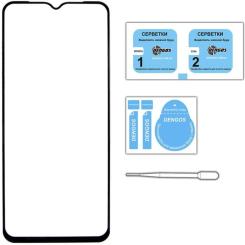 Стекло защитное Dengos Full Glue Xiaomi Redmi 12 (black) Фото 2