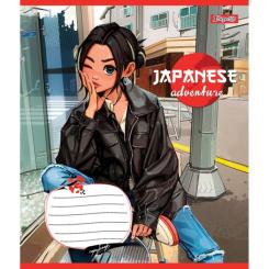 Тетрадь 1 вересня 1В Japanese adventure 36 аркушів клітинка Фото 2