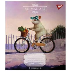 Тетрадь Yes Animal art 48 листов линия Фото 1