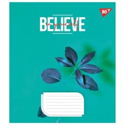 Тетрадь Yes Believe in yourself 36 аркушів лінія Фото 4