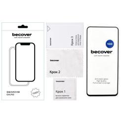 Стекло защитное BeCover Xiaomi Redmi 12 4G 10D Black Фото 1