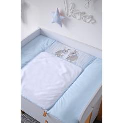 Пеленальный матрасик Верес Summer Bunny blue NEW 72х80 см Фото