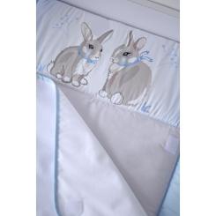 Пеленальный матрасик Верес Summer Bunny blue NEW 72х80 см Фото 3