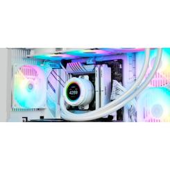 Система жидкостного охлаждения ID-Cooling SL240 XE White Фото 11