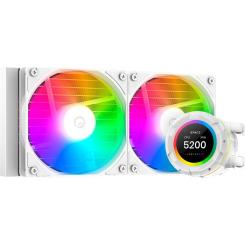 Система жидкостного охлаждения ID-Cooling SL240 XE White Фото