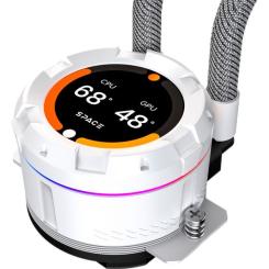 Система жидкостного охлаждения ID-Cooling SL240 XE White Фото 5