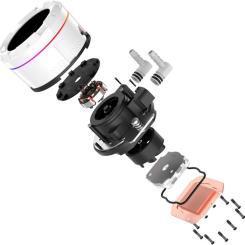 Система жидкостного охлаждения ID-Cooling SL240 XE White Фото 6
