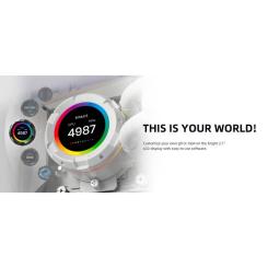 Система жидкостного охлаждения ID-Cooling SL240 XE White Фото 8