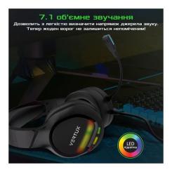 Наушники Vertux Tokyo 7.1 Mini Jack 3.5мм Black Фото 7