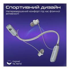 Наушники Promate Leap Silver Фото 2