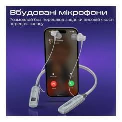 Наушники Promate Leap Silver Фото 7
