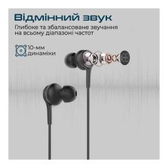 Наушники Promate Duet Black Фото 1
