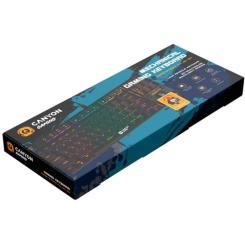 Клавиатура Canyon Cometstrike GK-50 RGB TKL USB UA Black Фото 4