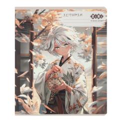 Тетрадь ZiBi предметний ANIME 48 аркушів клітинка, історія Фото