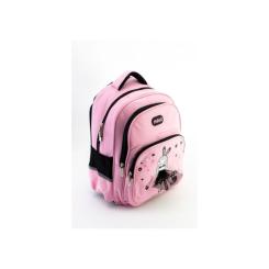 Рюкзак школьный Maxi 15" Рожевий з чорним Фото
