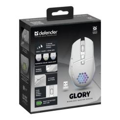 Мышка Defender Glory GM-514 LED Wireless White Фото 5