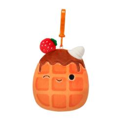 Мягкая игрушка Squishmallows на клипсе -Вафелька Вивер 9 см Фото