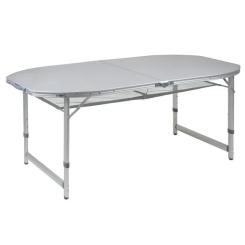 Туристический стол Bo-Camp Premium Oval 150x80 cm Grey Фото 1