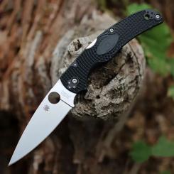 Нож Spyderco Native Chief Satin BD1N Black FRN Фото 6