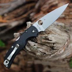 Нож Spyderco Native Chief Satin BD1N Black FRN Фото 7